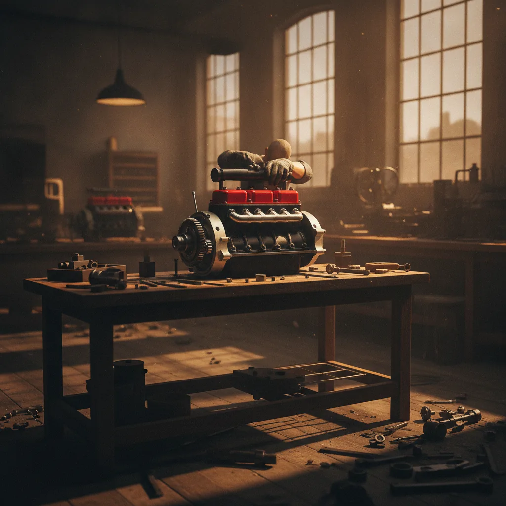 Тематический образ к дате: Основана Honda Motor Company — атмосферная иллюстрация КупиСалон