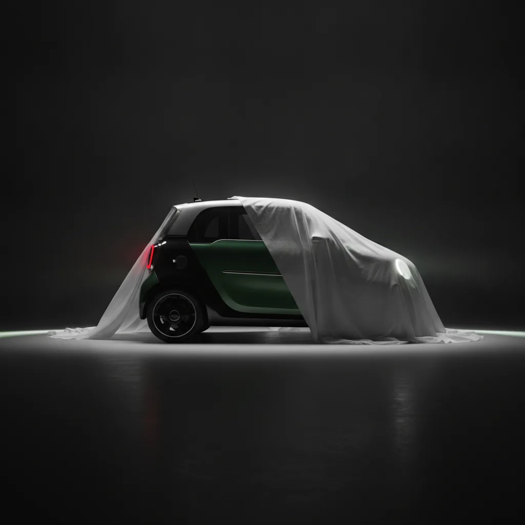 Тематический образ к дате: Дебют Mini — маленькой машины, изменившей представление о пространстве — атмосферная иллюстрация КупиСалон