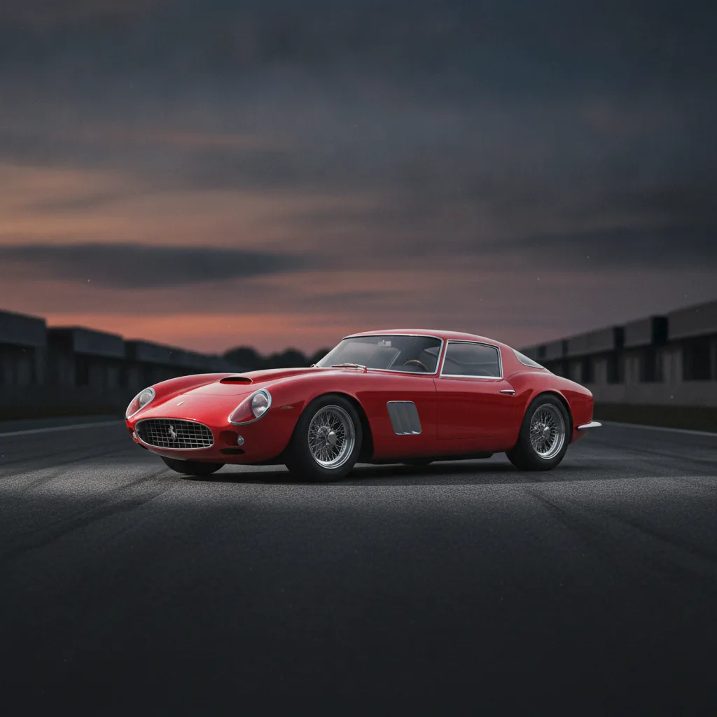 Тематический образ к дате: Погиб Вольфганг фон Трипс — гонщик Ferrari, лидер чемпионата 1961 года — атмосферная иллюстрация КупиСалон