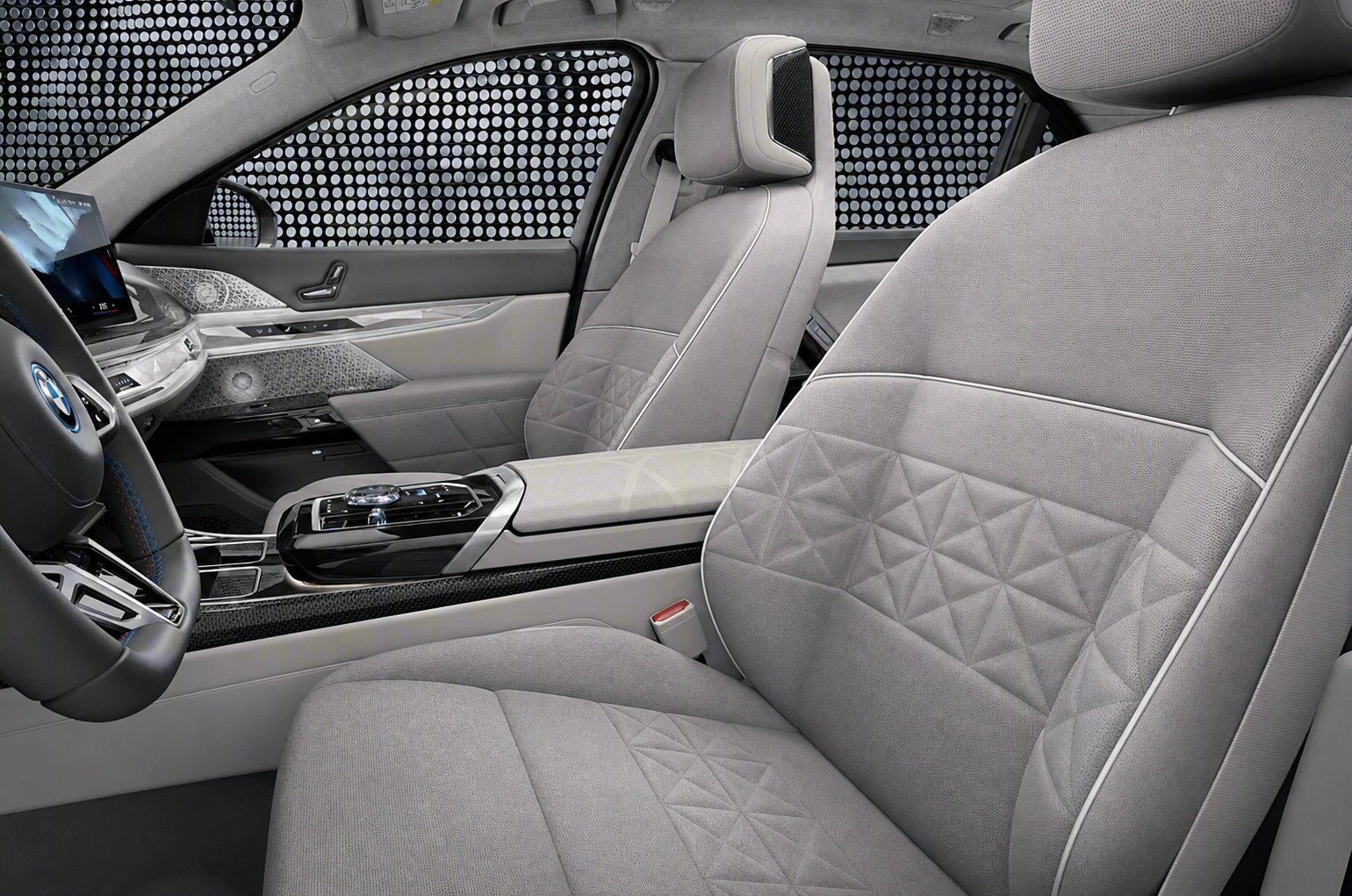 BMW 7 Series (G70) — дизайн-проект салона