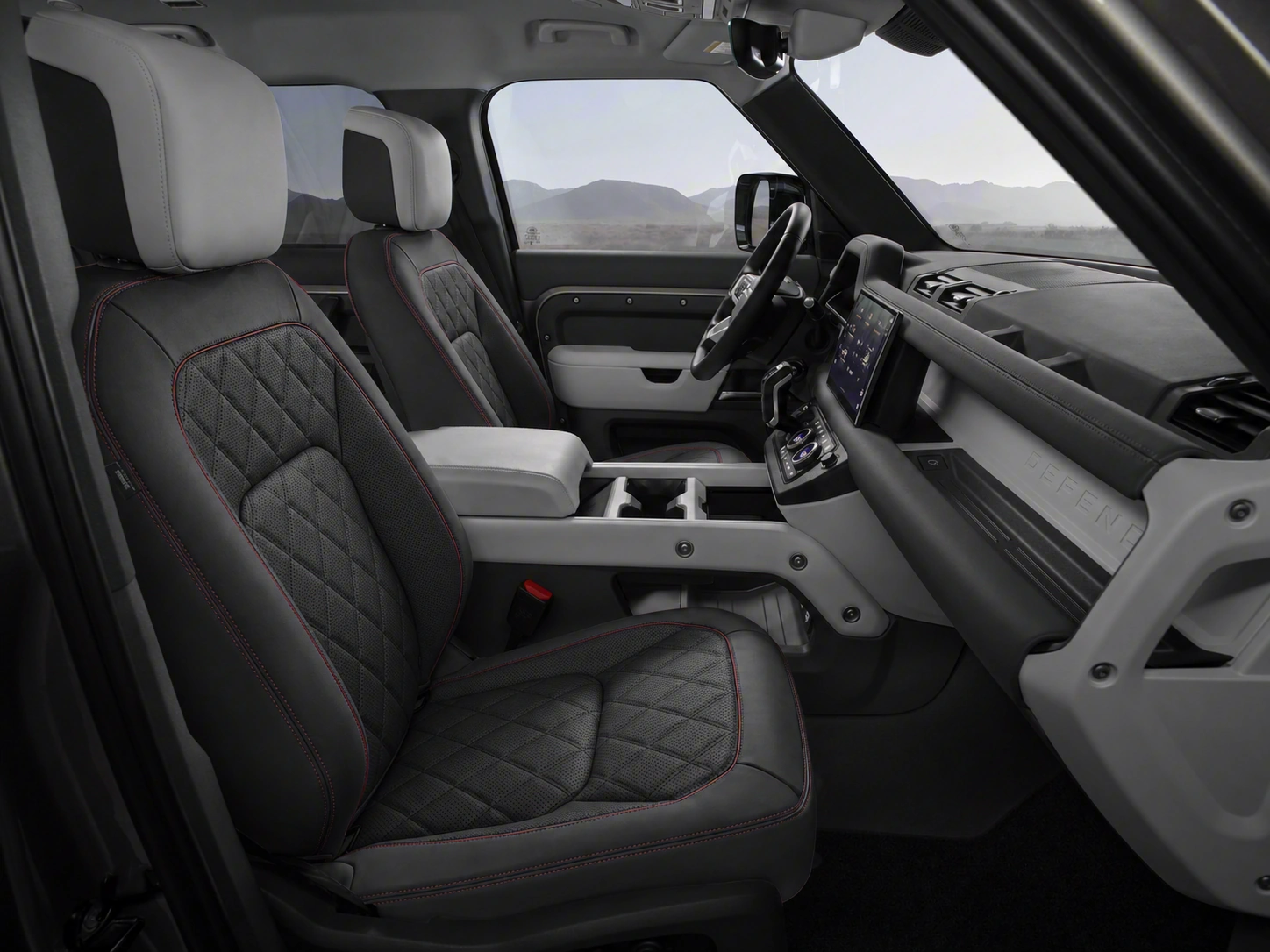 Land Rover Defender (L663) — дизайн-проект салона
