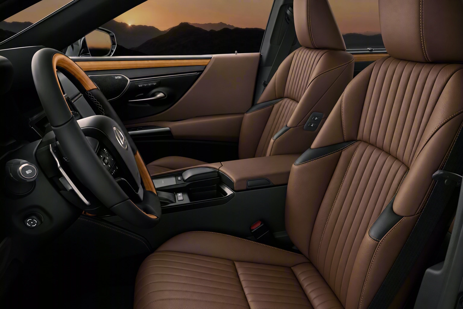 Lexus ES (XZ10) — дизайн-проект салона