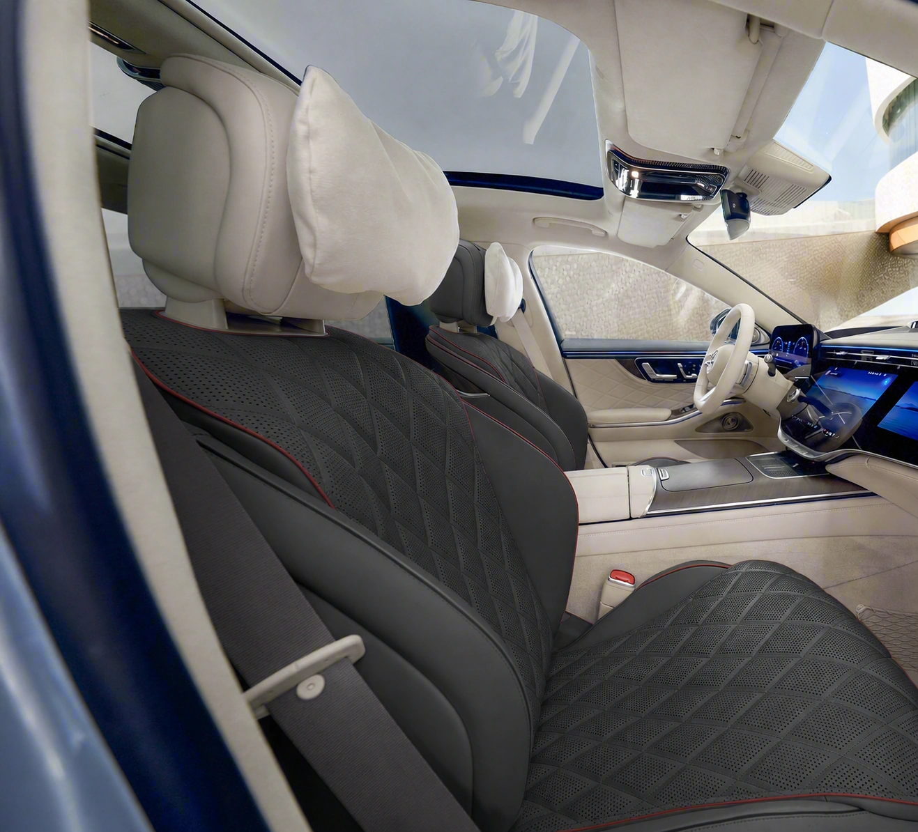 Mercedes-Benz S-Class (W223) — дизайн-проект салона