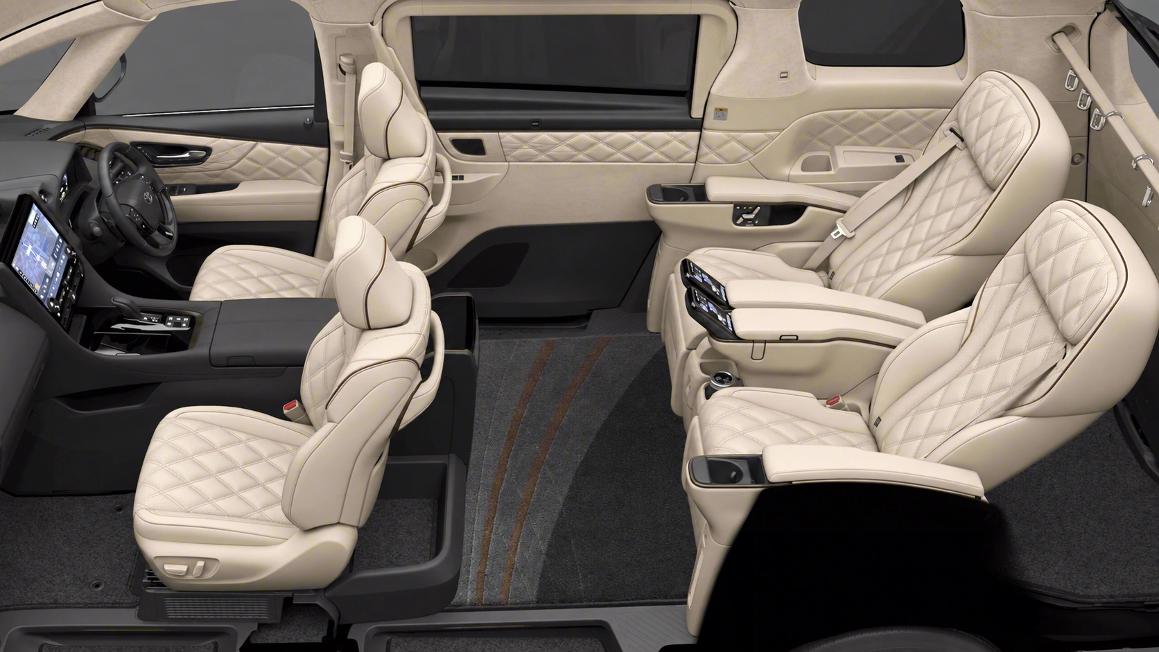 Toyota Alphard (AH40) — дизайн-проект салона