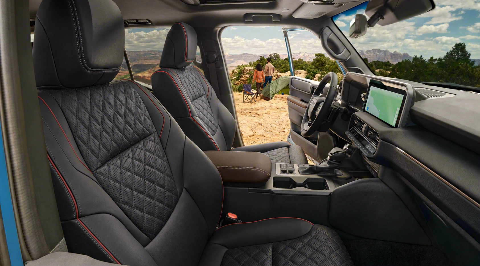 Toyota Land Cruiser (J250) — дизайн-проект салона