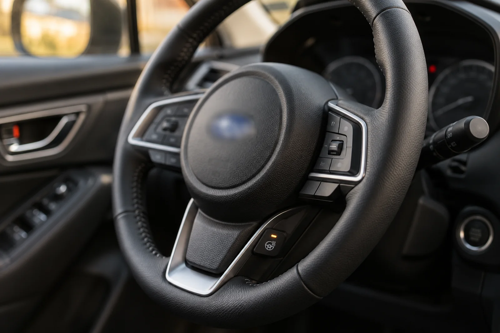 Иллюстрация: клавиша подогрева руля, Subaru Forester
