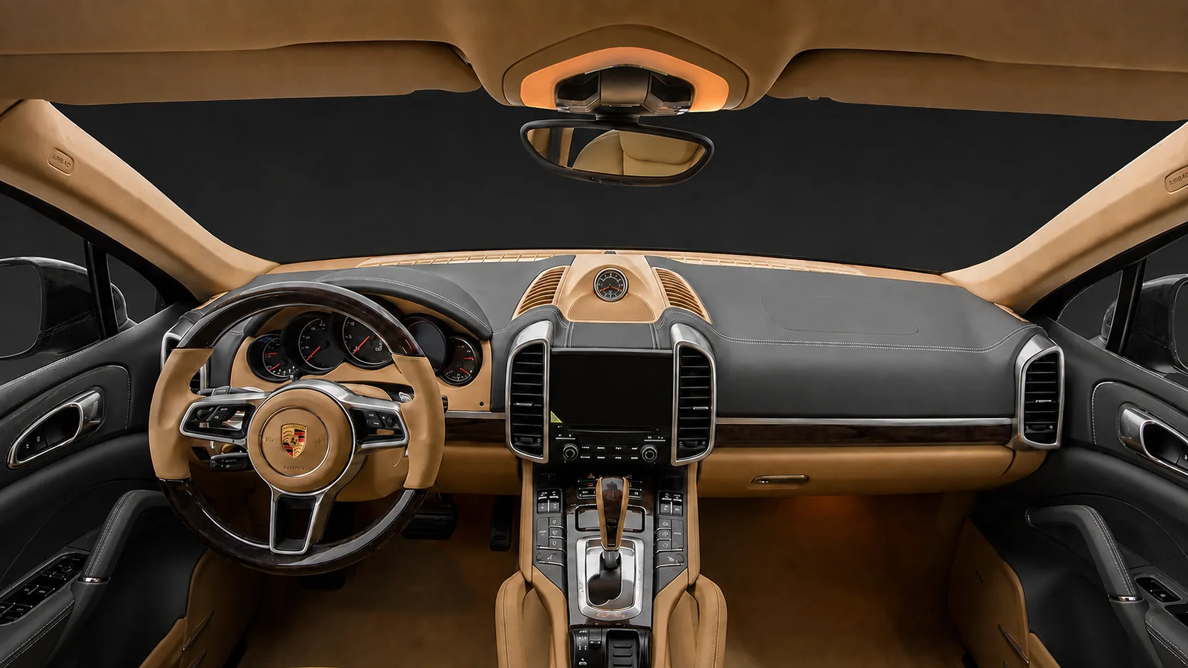 Porsche: салон после реставрации — результат