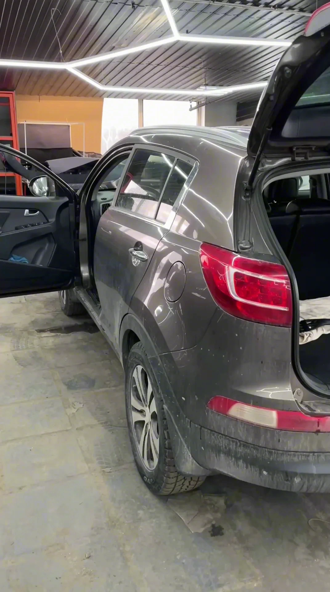 Шумоизоляция салона Kia Sportage