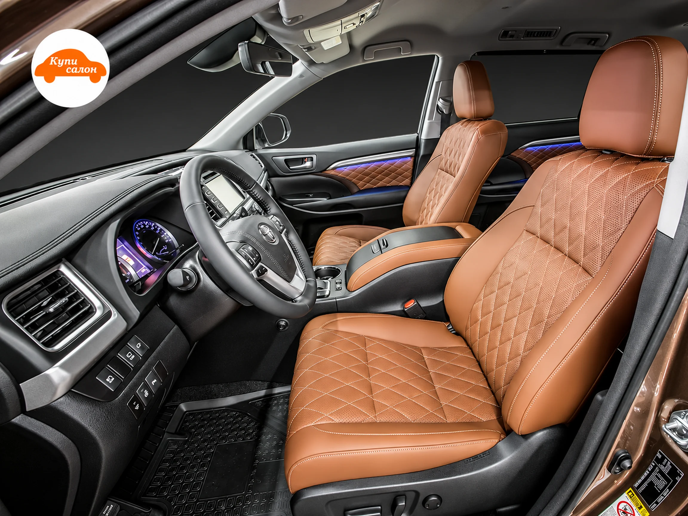 Ambientnaya podsvetka TOYOTA Highlander — КупиСалон