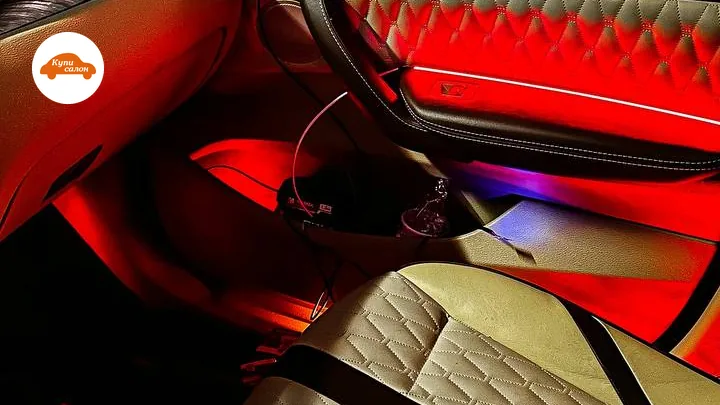 BMW X5 — амбиентная подсветка