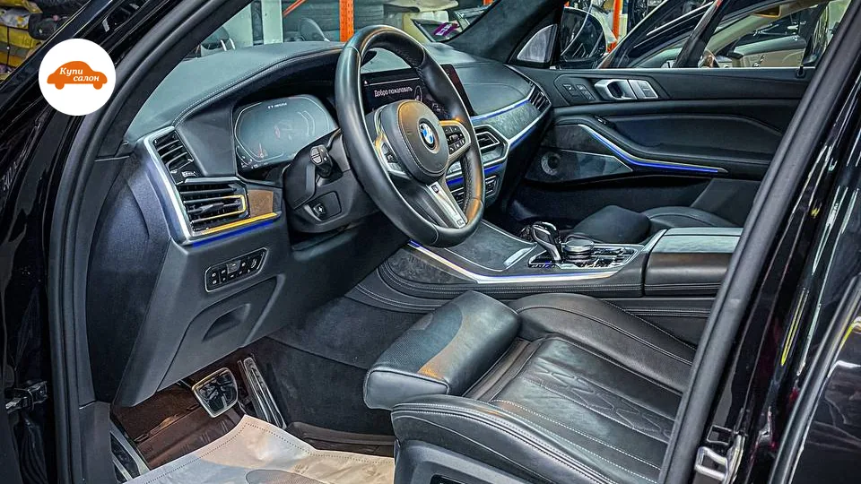 Амбиентная подсветка BMW — BMW X5 — амбиентная подсветка