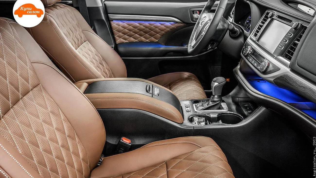 Амбиентная подсветка Toyota — Toyota Highlander — амбиентная подсветка