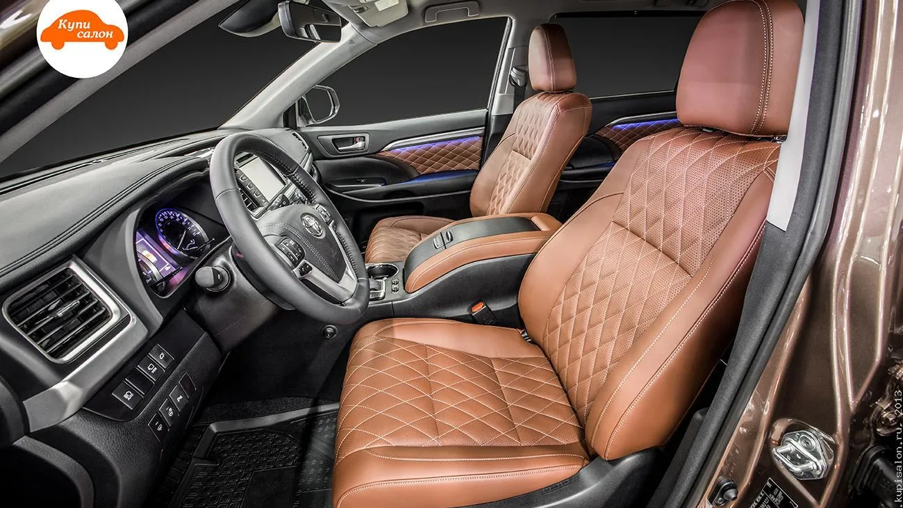 Амбиентная подсветка Honda — Toyota Highlander — амбиентная подсветка