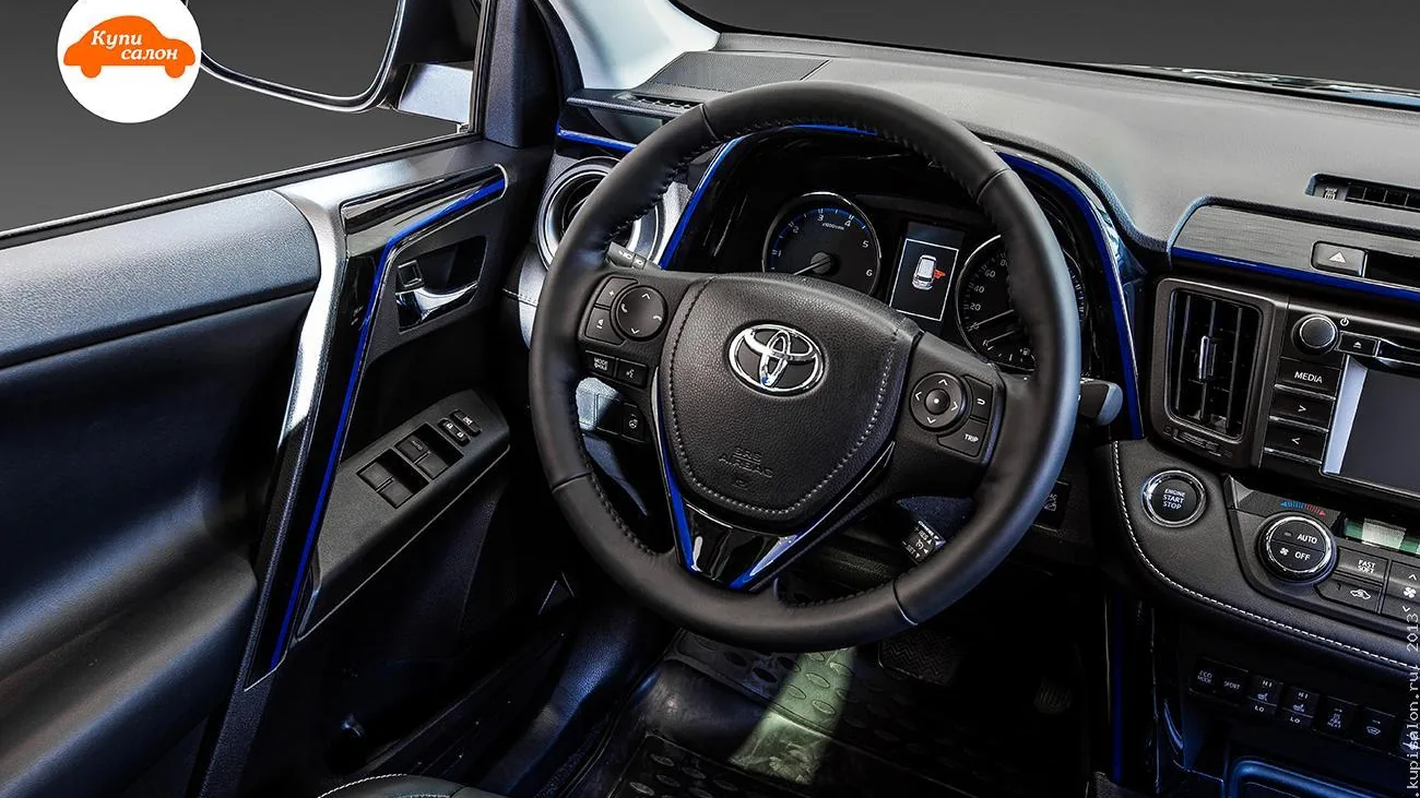 Toyota RAV4 — амбиентная подсветка