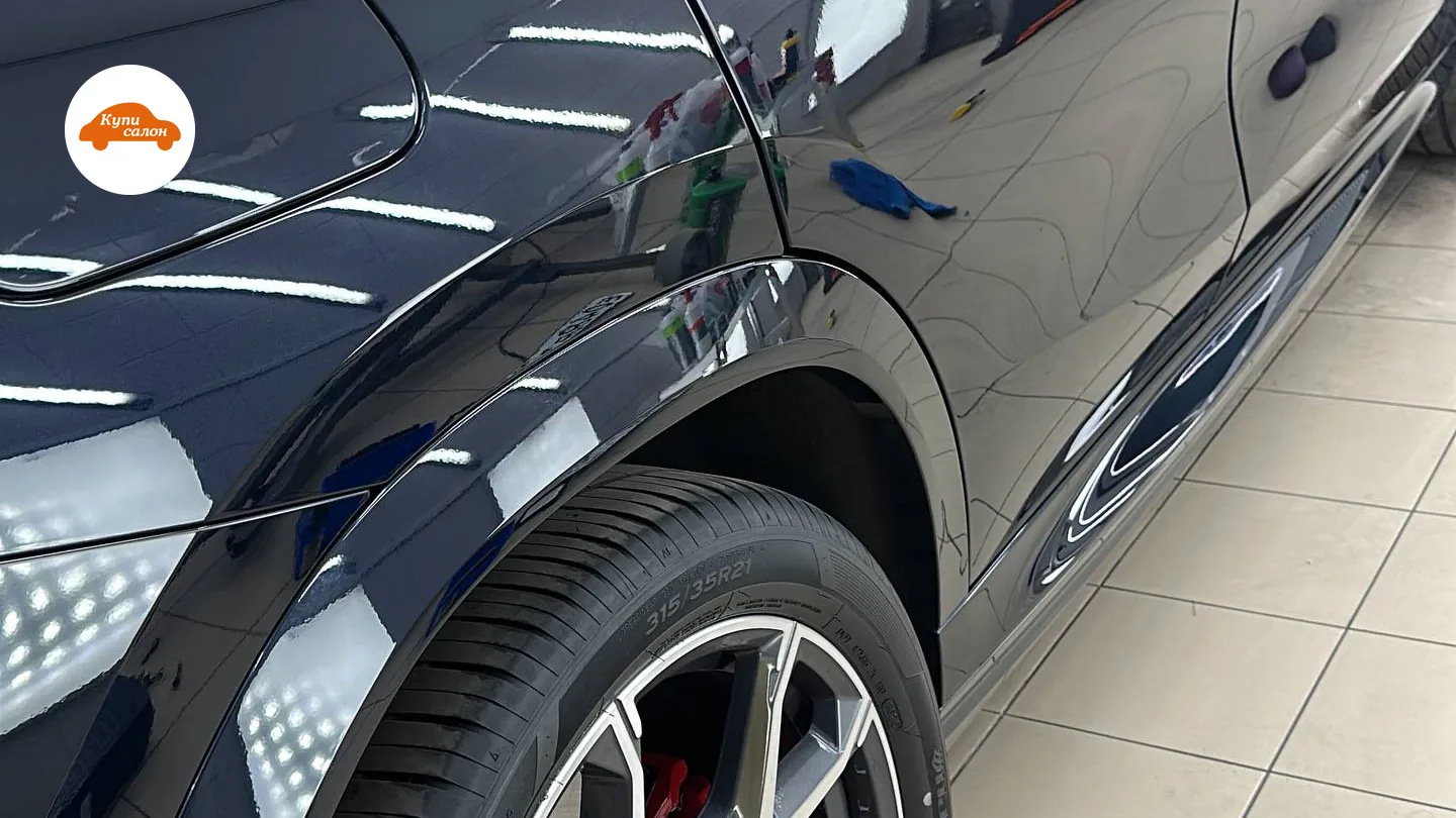 BMW, черный, полировка кузова, керамическое покрытие, защитная пленка