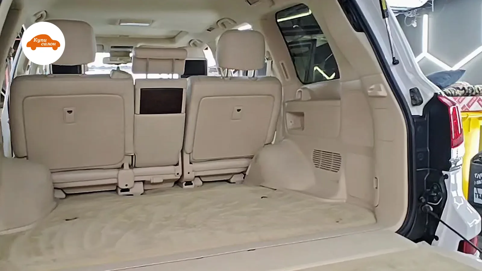 Химчистка салона Lexus — Toyota Land Cruiser — химчистка салона