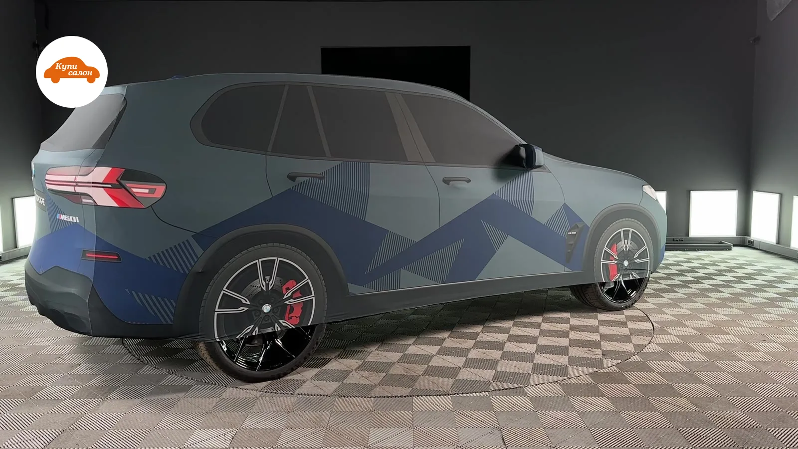 Оклейка PPF LADA — BMW iX1 — оклейка PPF