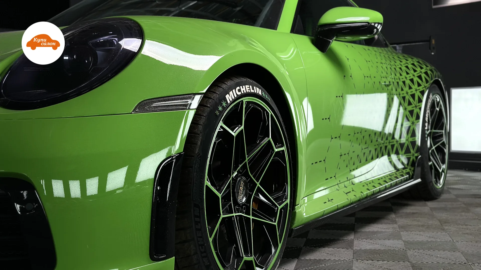 Оклейка PPF LADA — Porsche 911 — оклейка PPF
