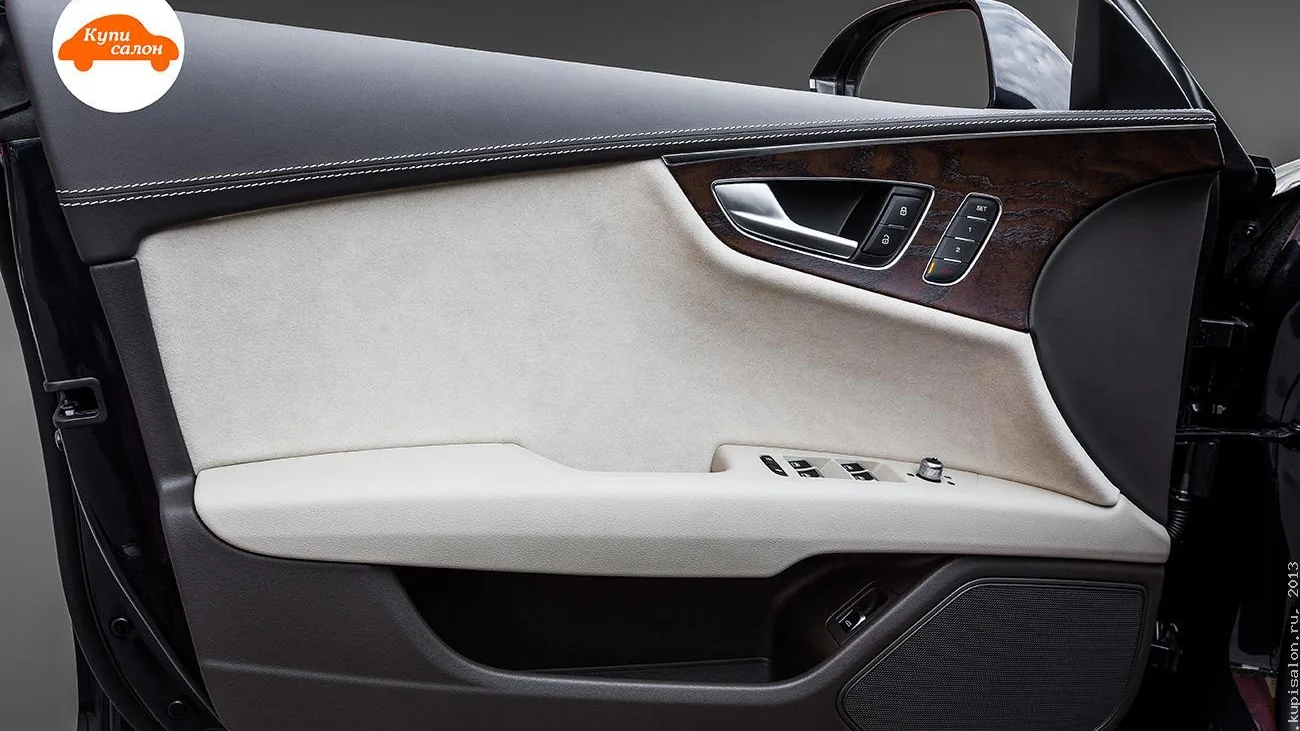 Перетяжка дверей Audi — Audi A7 — перетяжка дверей