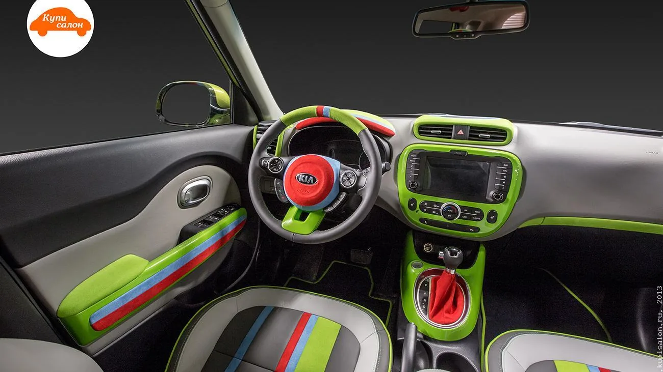 Перетяжка дверей Kia — Kia Soul — перетяжка дверей
