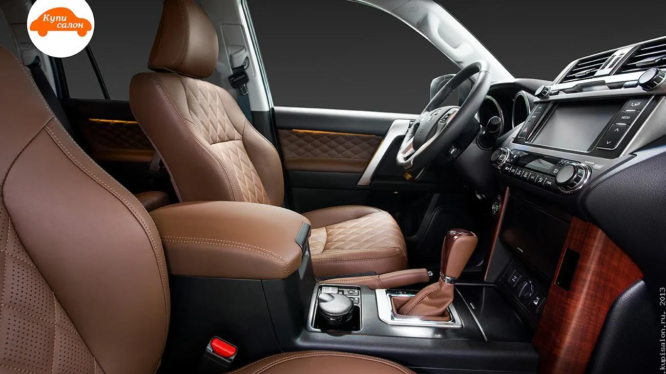 Перетяжка дверей Porsche — Toyota Land Cruiser Prado — перетяжка дверей