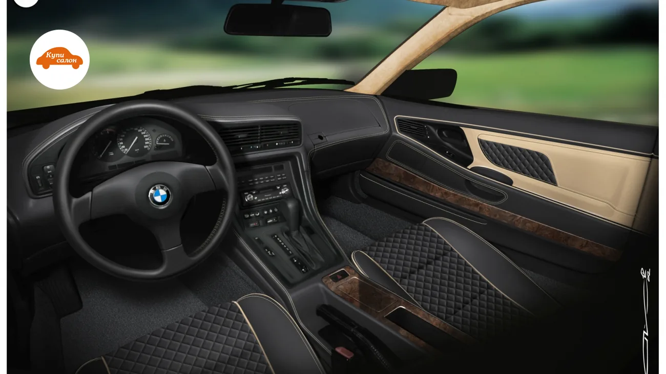 BMW 8 Series — перетяжка салона