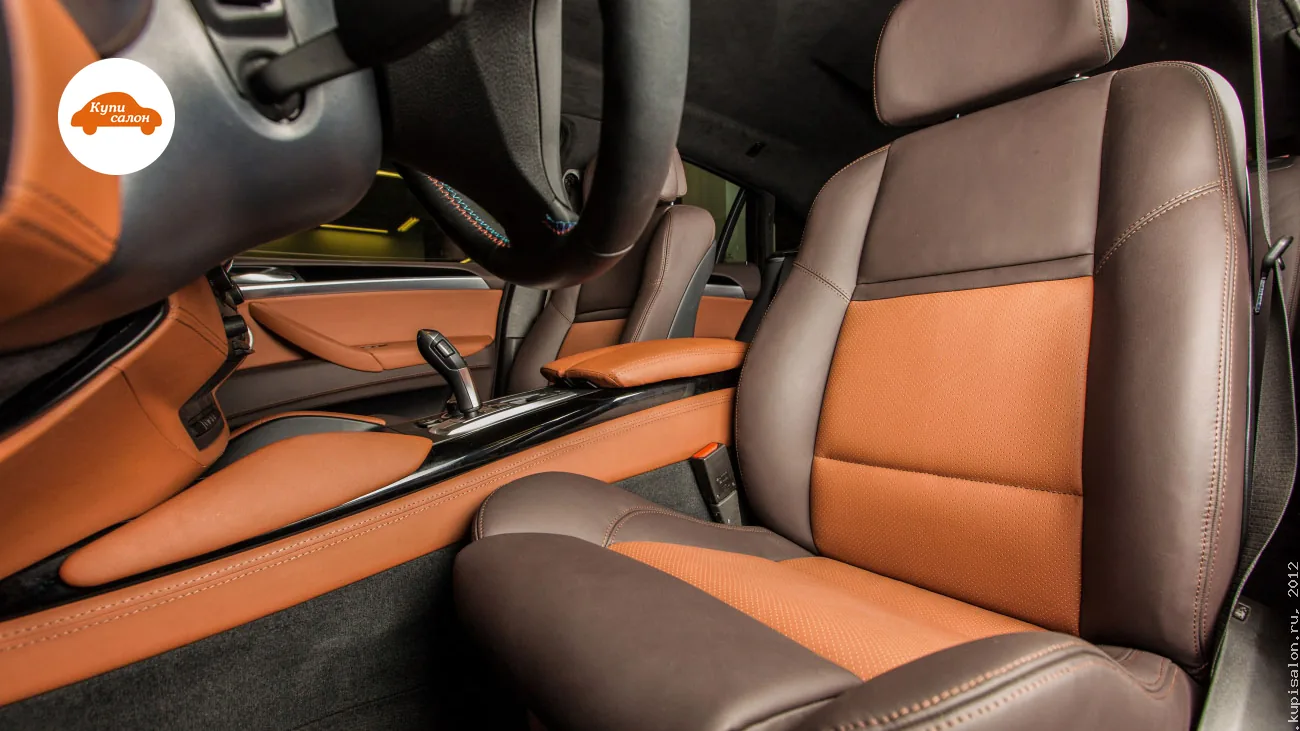 BMW X6 — перетяжка руля