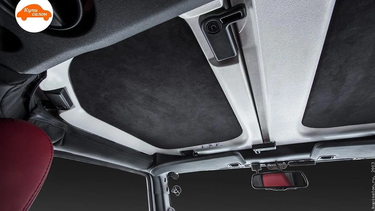 Перетяжка потолка Jeep — Jeep Wrangler Rubicon — перетяжка потолка