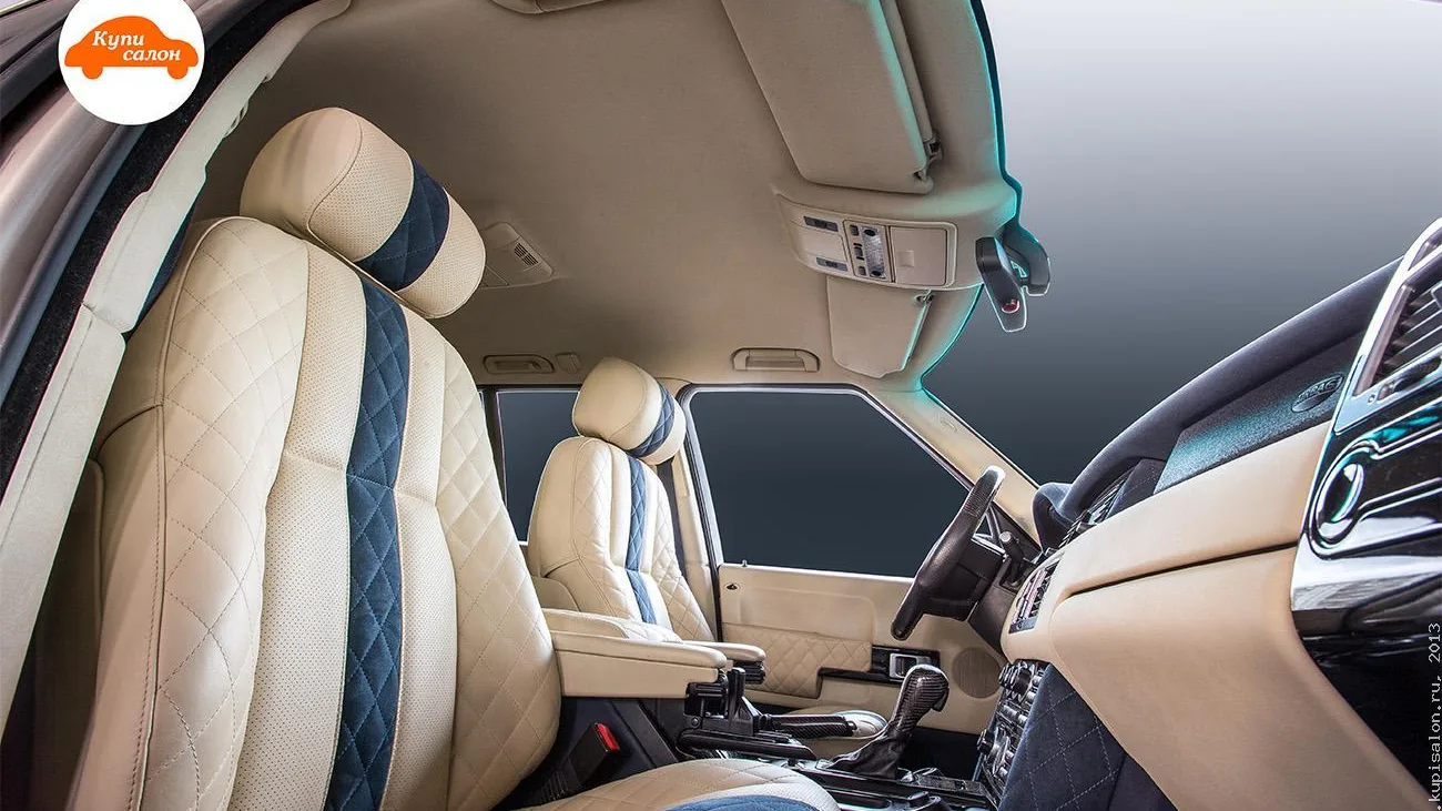 Салон Range Rover со светлым потолком — проект КупиСалон