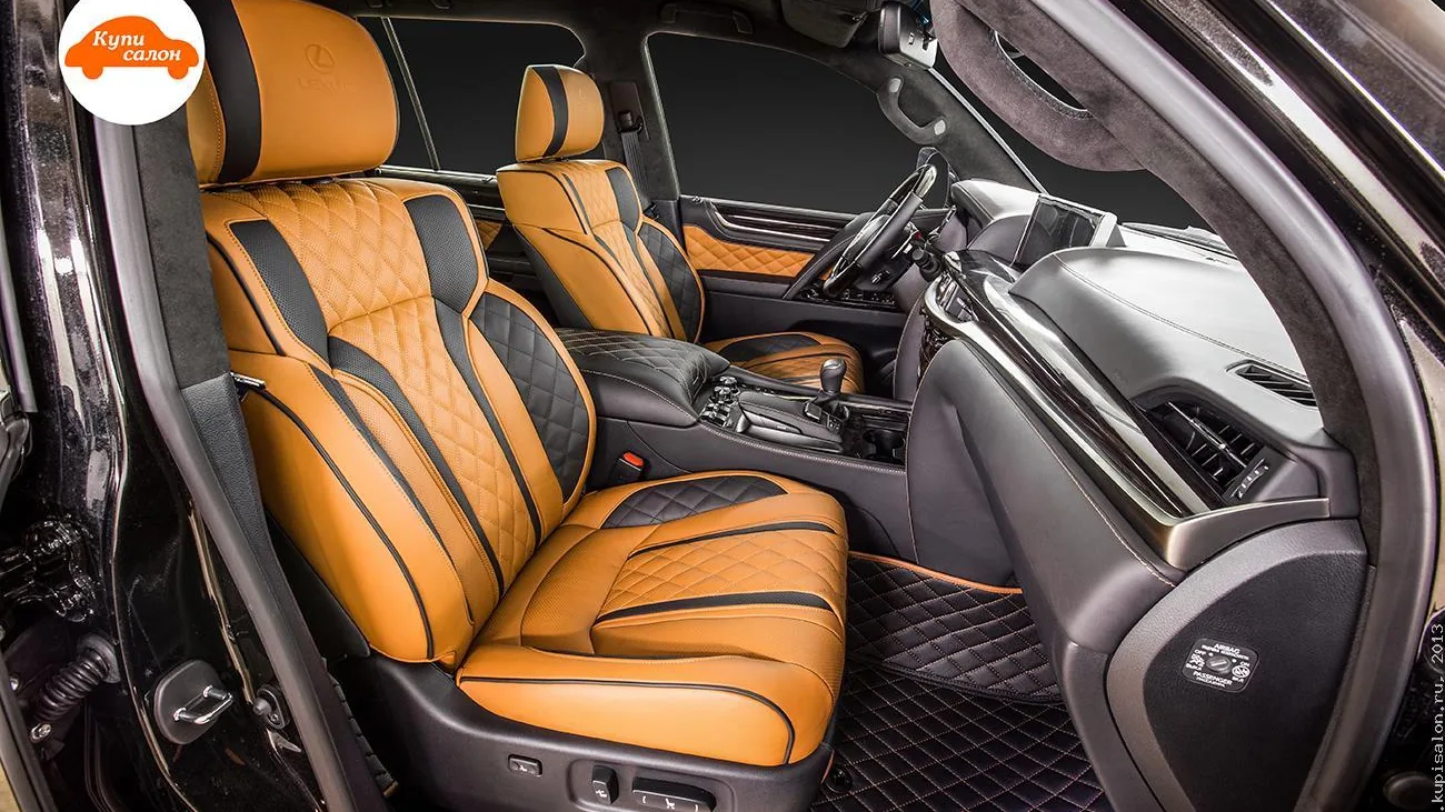 Lexus LX — перетяжка потолка