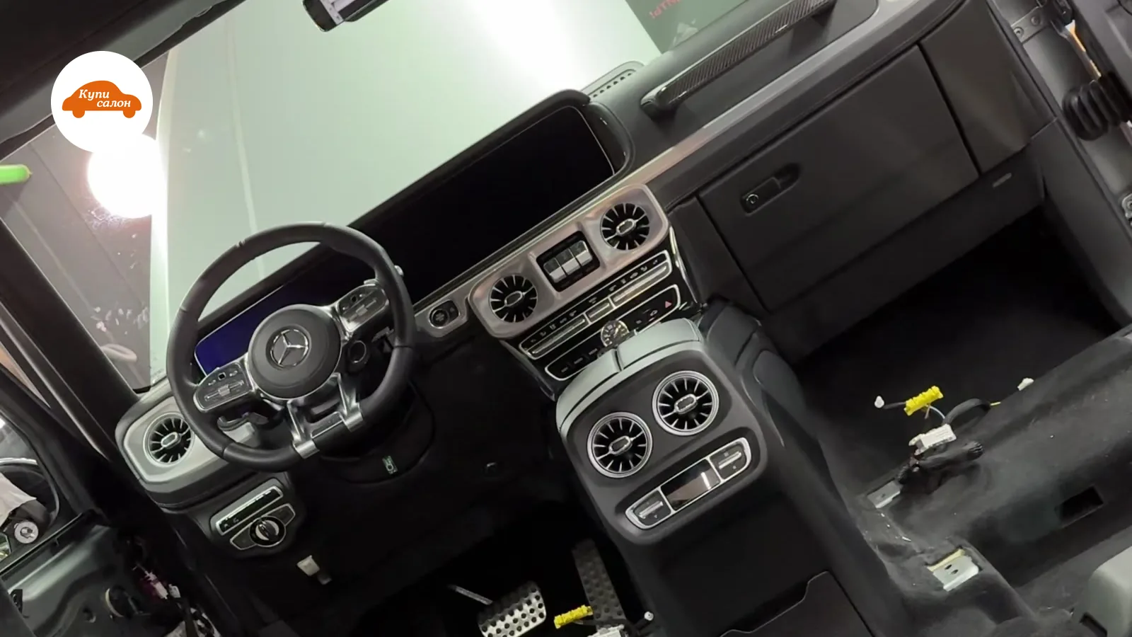 Mercedes-Benz G Klass — шумоизоляция