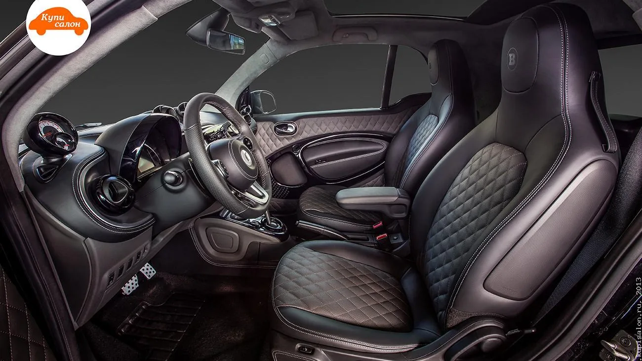 Mercedes-Benz EQE SUV — Mercedes-Benz Smart Brabus — перетяжка салона