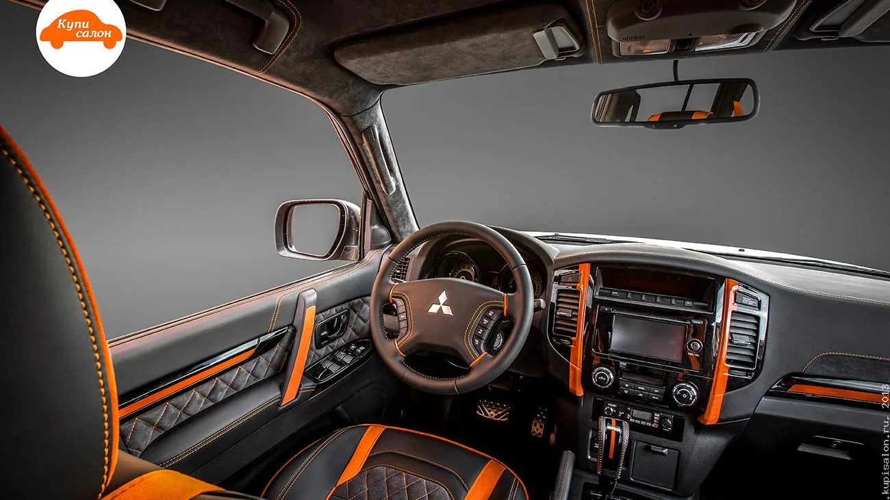 Mitsubishi — Mitsubishi Pajero — перетяжка салона