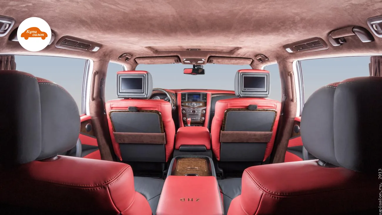 Nissan Almera — Nissan Patrol — перетяжка салона