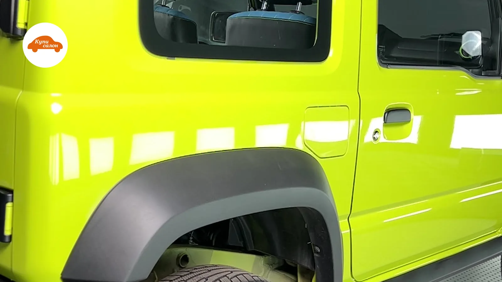 Suzuki Jimny — перетяжка потолка