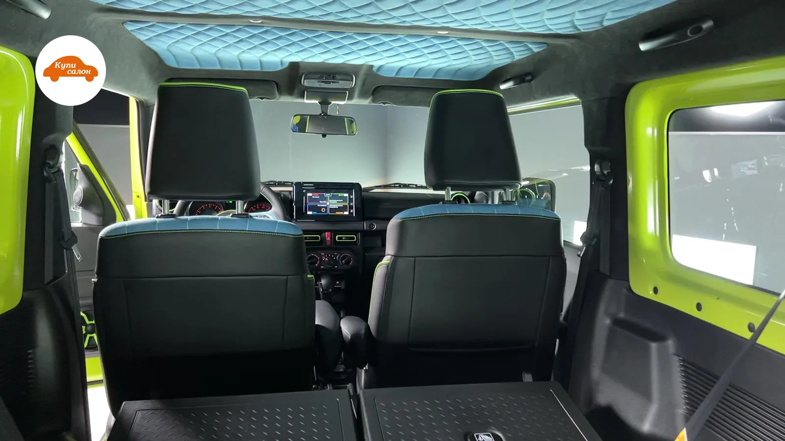 Suzuki Jimny — перетяжка потолка