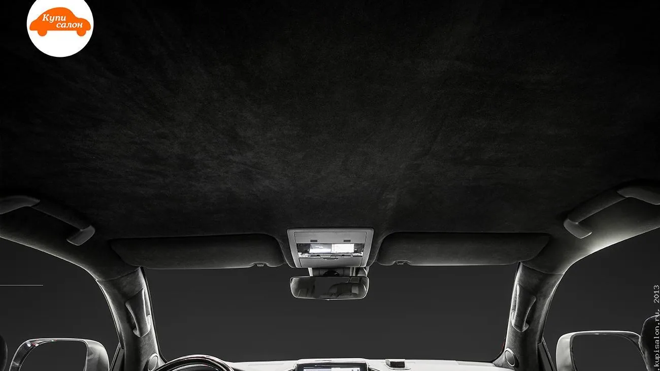 Toyota Land Cruiser — перетяжка потолка