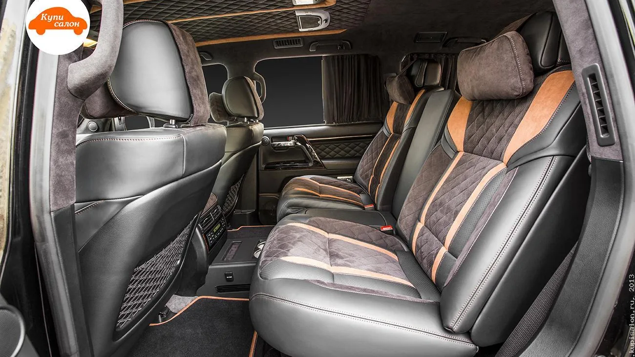 Toyota Land Cruiser — перетяжка потолка
