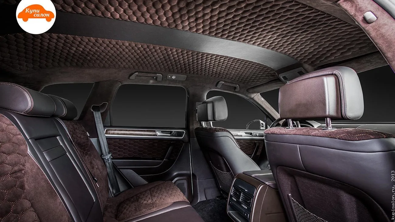 Volkswagen Touareg — Volkswagen Touareg — перетяжка салона