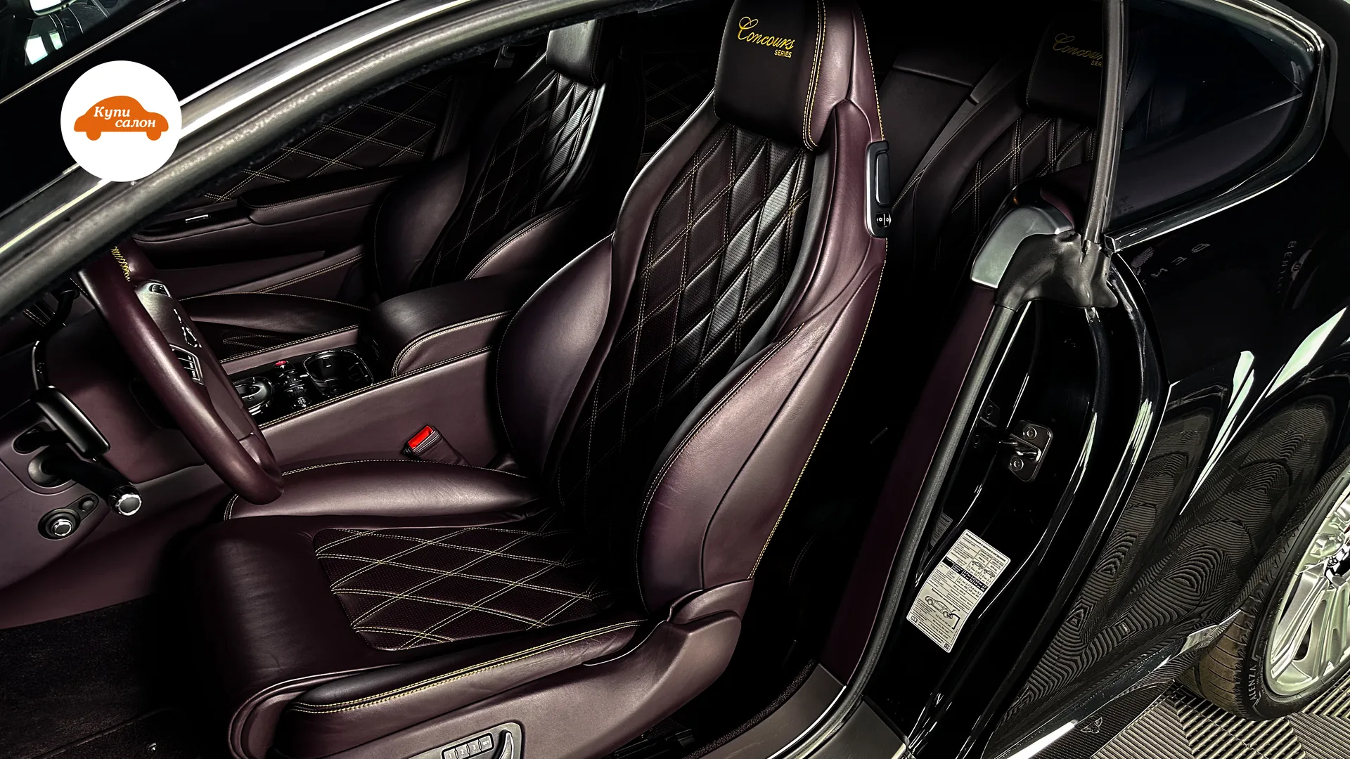 Перетяжка салона Bentley — Bentley Continental GT — перетяжка салона