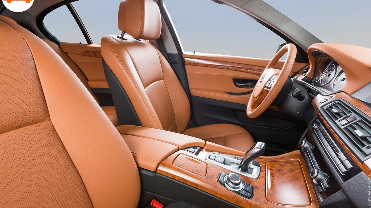BMW 5 — перетяжка руля