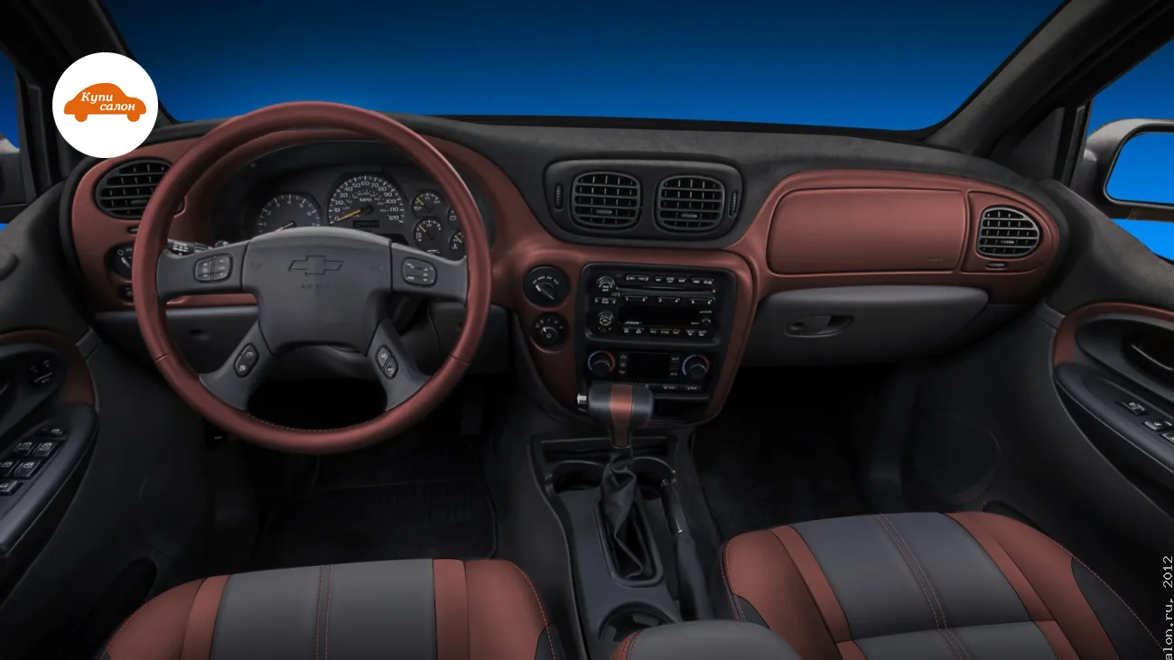 Перетяжка салона Chevrolet — Chevrolet Trailblazer — перетяжка салона