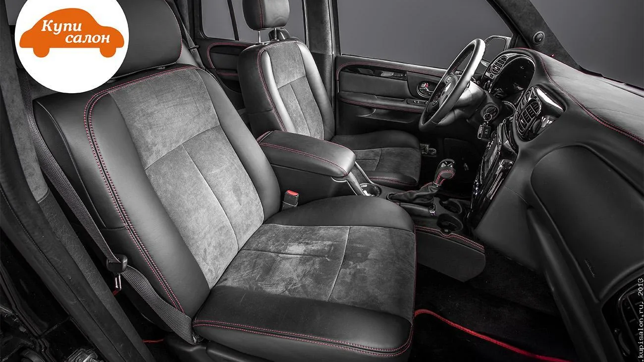 Перетяжка салона Chevrolet — Chevrolet TrailBlazer — перетяжка салона