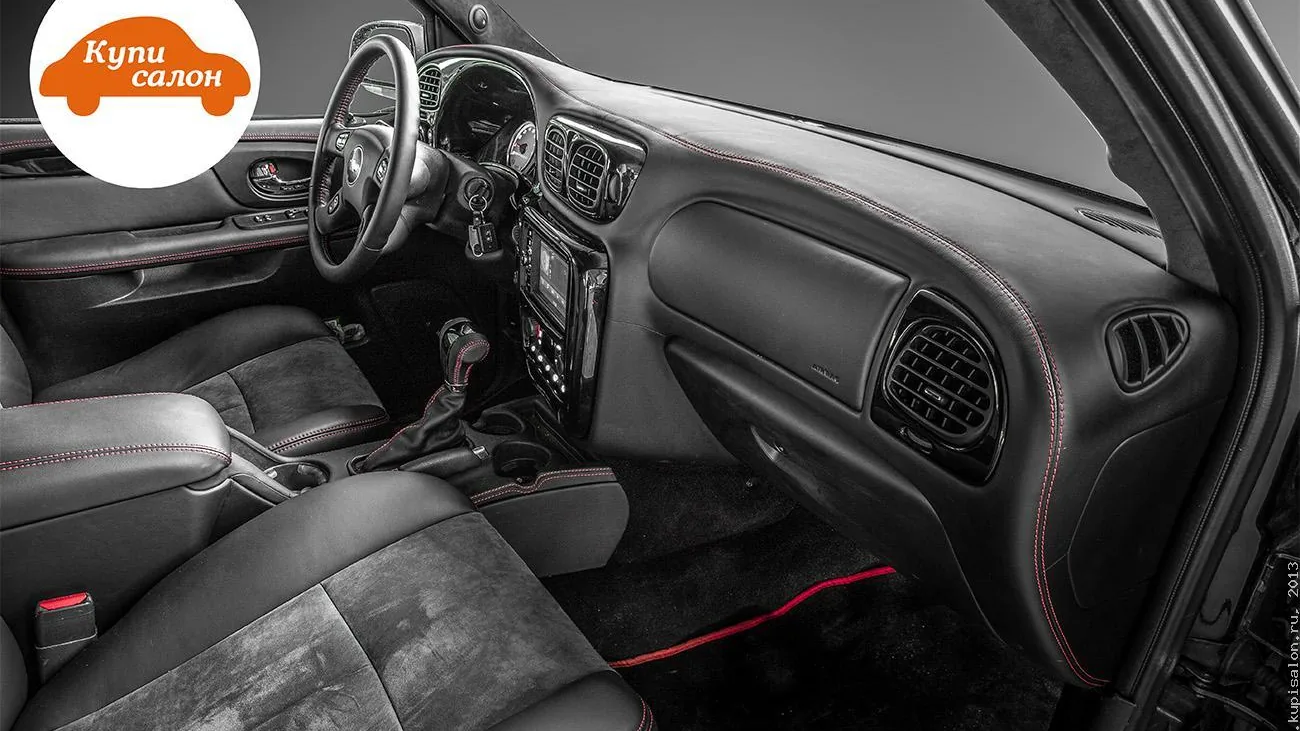 Перетяжка салона Chevrolet — Chevrolet TrailBlazer — перетяжка салона