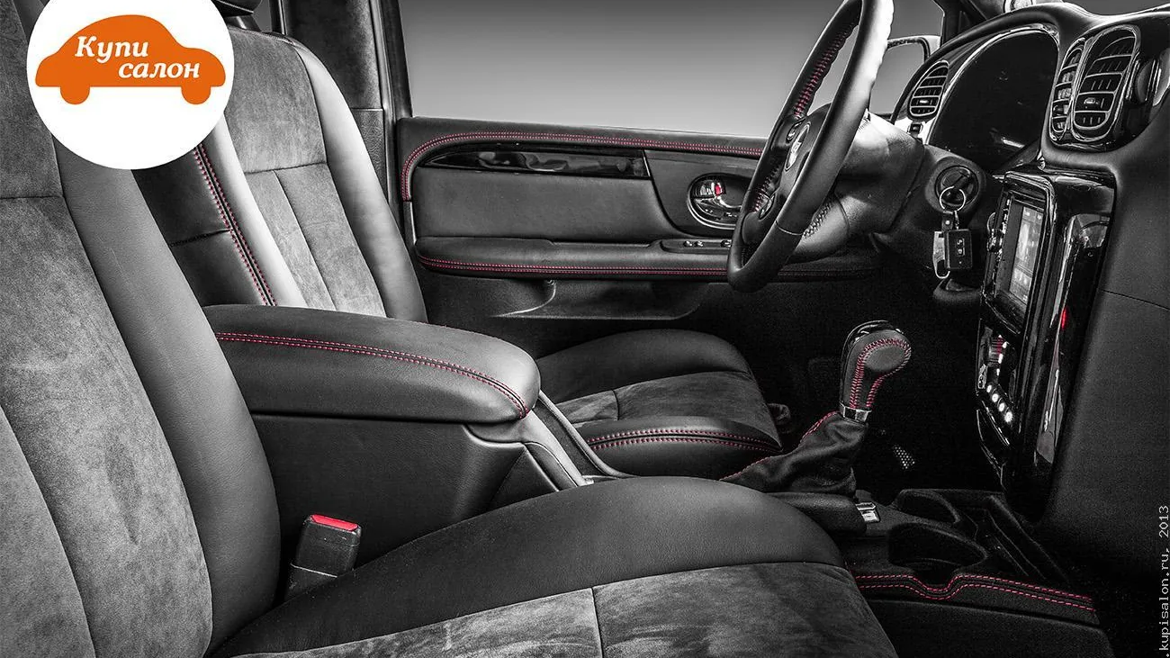 Перетяжка салона Chevrolet — Chevrolet TrailBlazer — перетяжка салона
