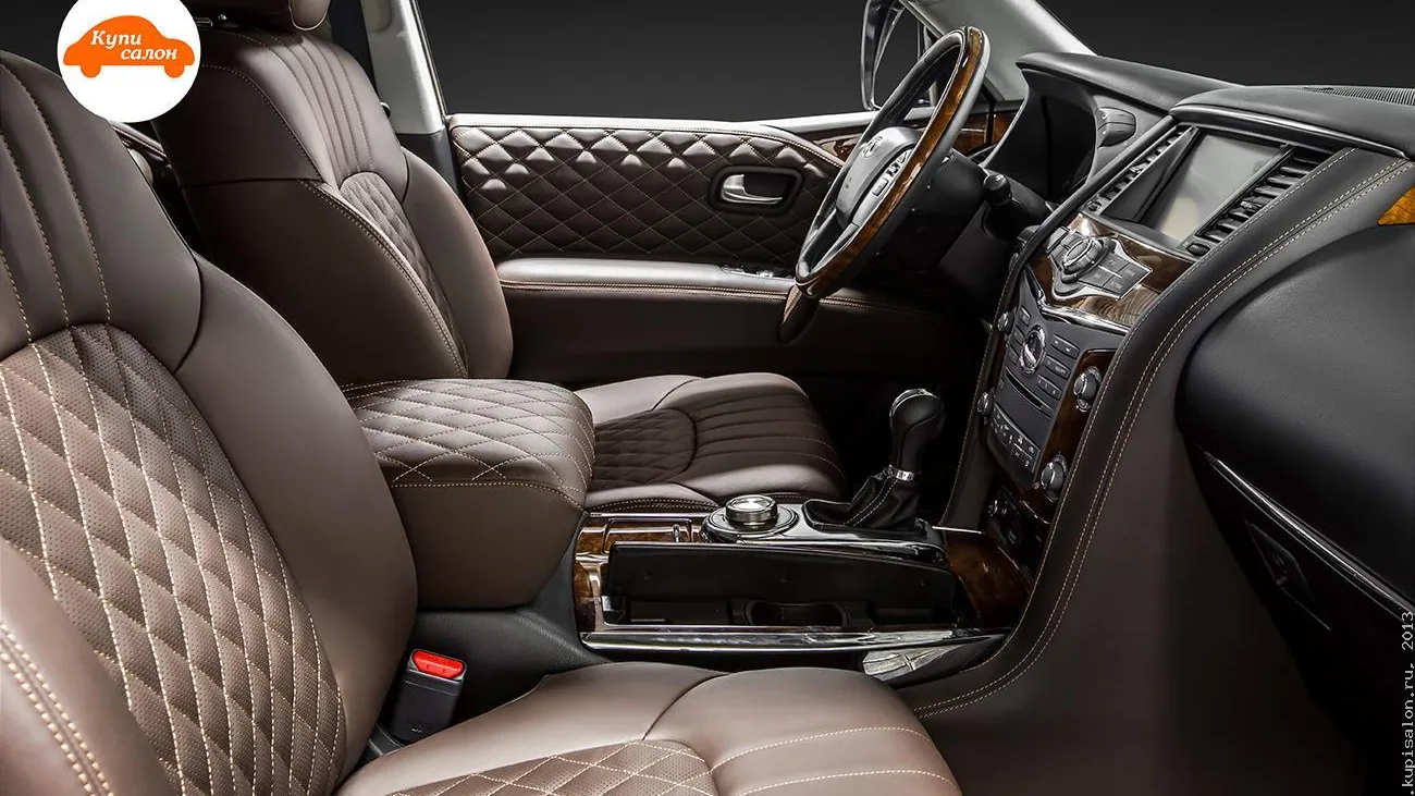 Infiniti QX60 — Infiniti QX80 — перетяжка салона