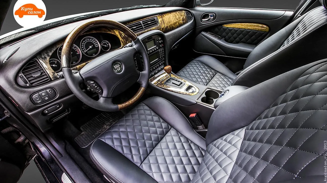 Jaguar S-Type — перетяжка руля