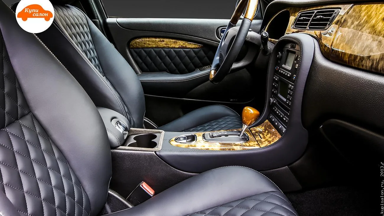 Jaguar S-Type — перетяжка руля