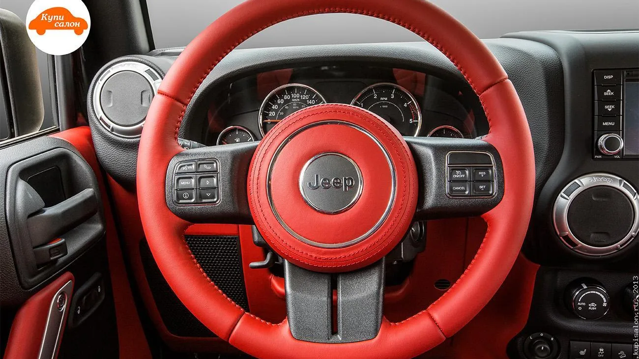 Перетяжка салона Jeep — Jeep — перетяжка салона