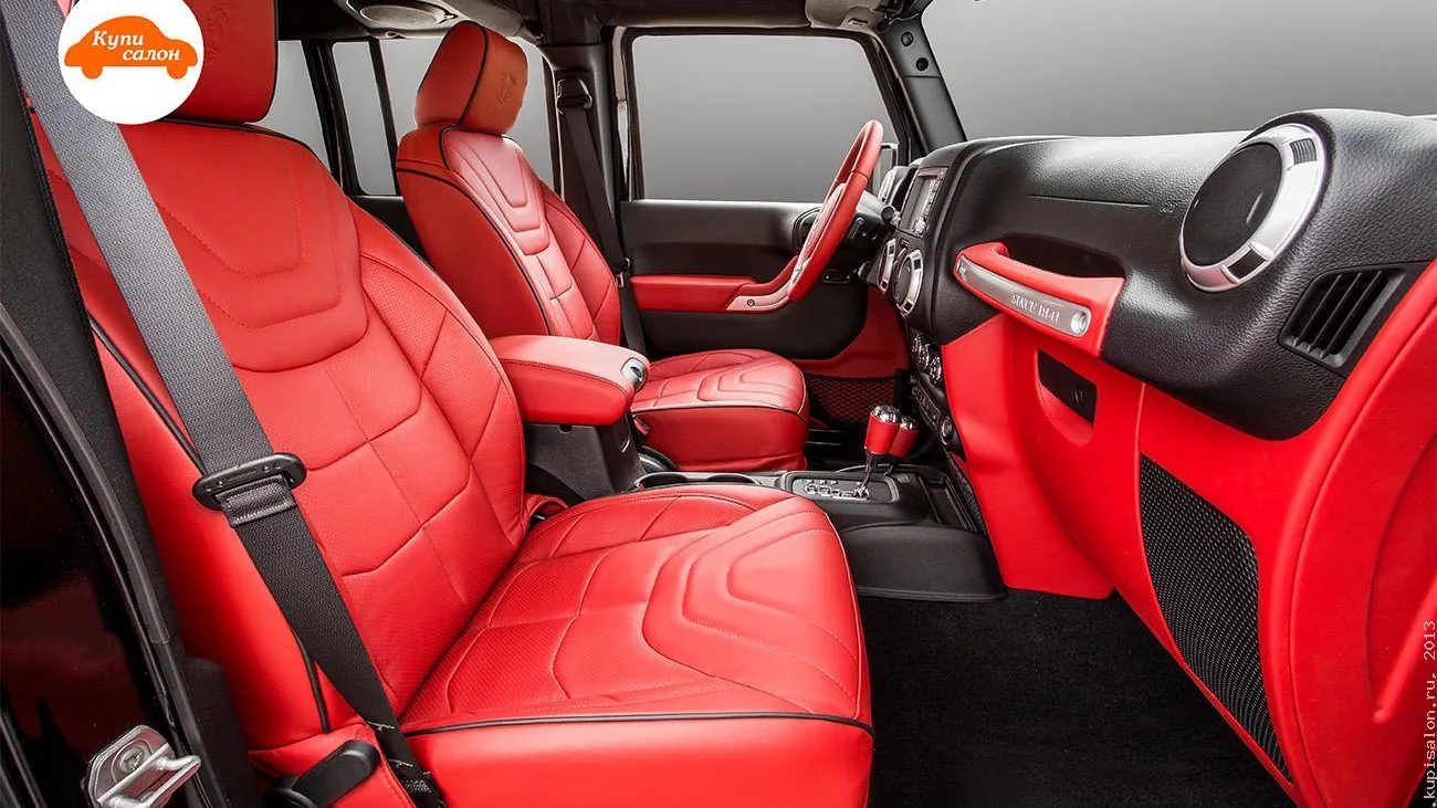 Перетяжка салона Jeep — Jeep Wrangler Rubicon — перетяжка салона